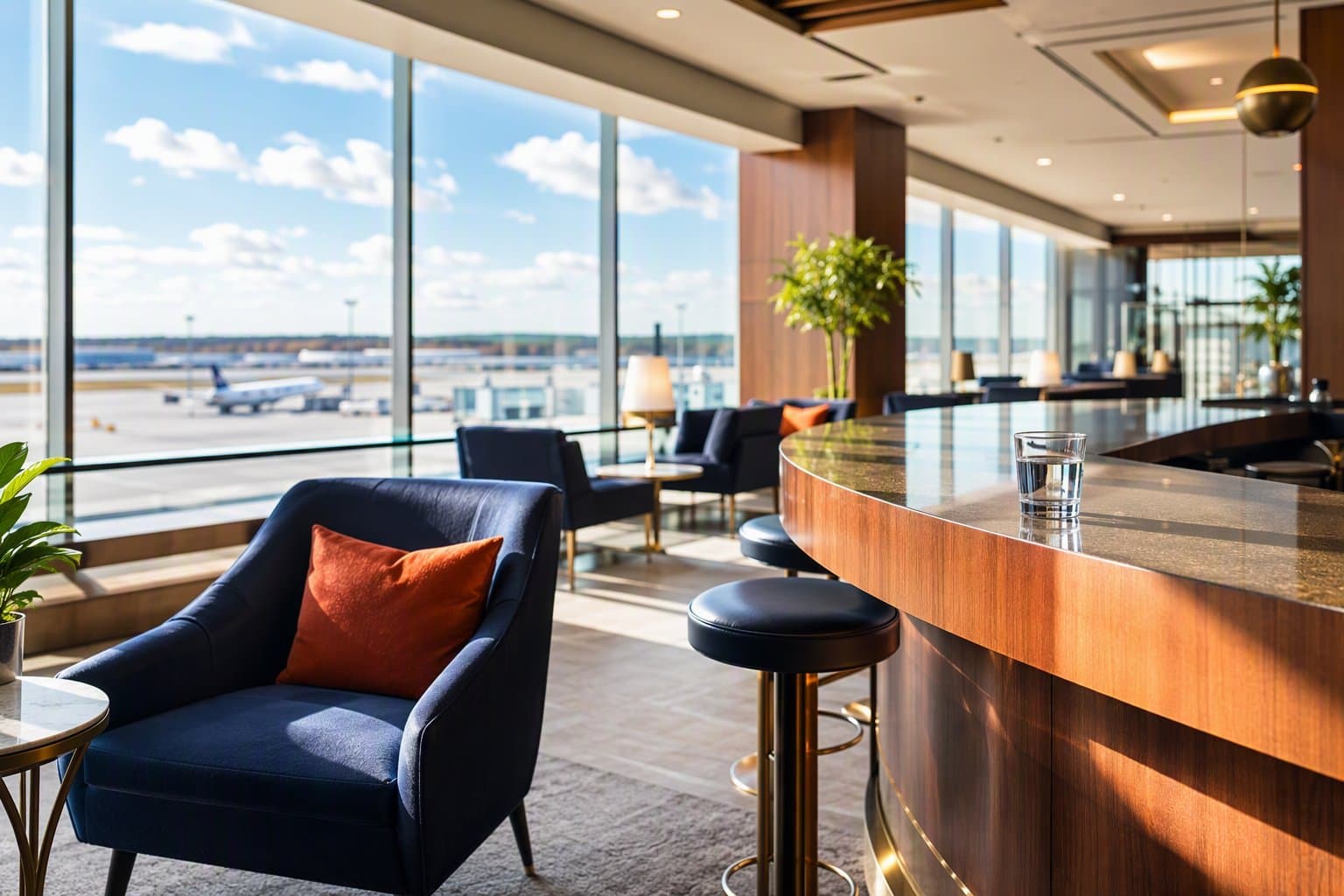 Airport Lounge - illustration, Jake Team LLC