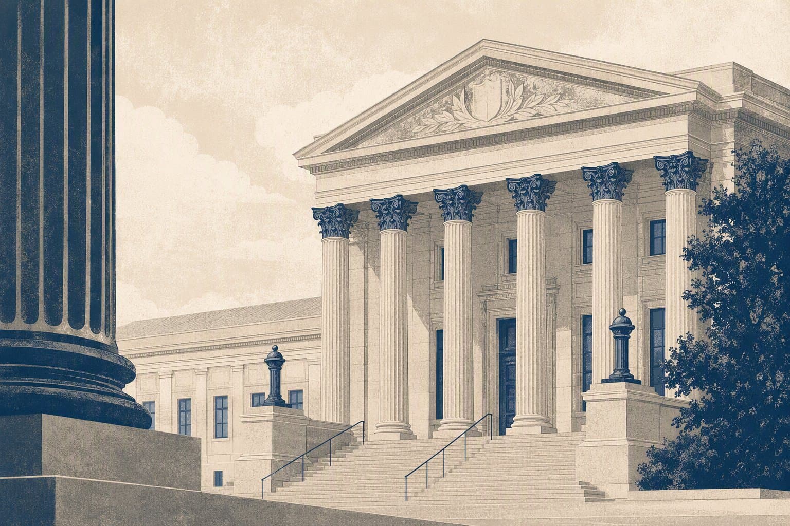 Supreme Court Jurisdiction - illustration, Jake Team LLC