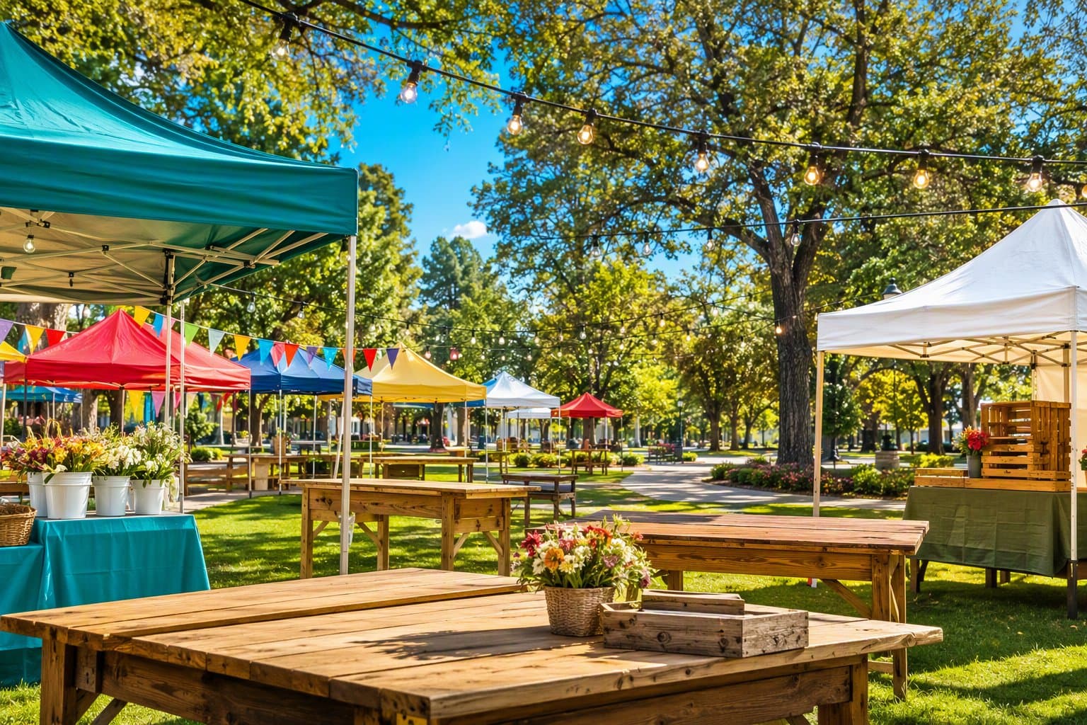 Pride Market at Harwood Park - illustration, Jake Team LLC