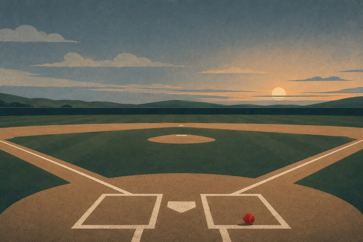 Baseball victory motif - illustration, Jake Team LLC