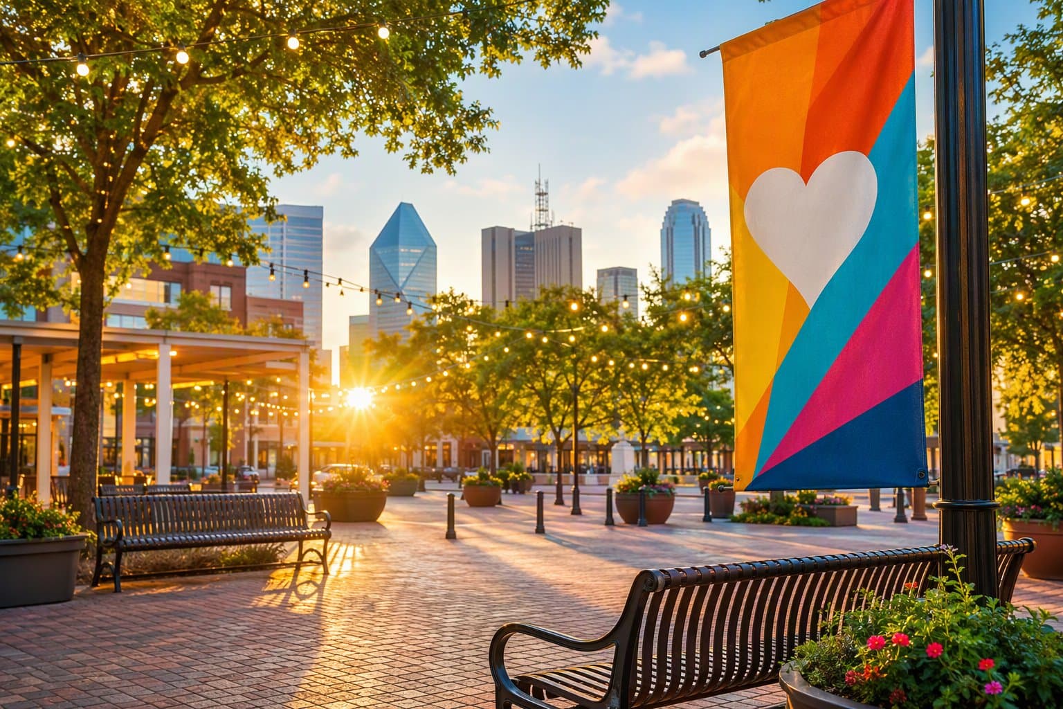 Dallas community support - illustration, Jake Team LLC