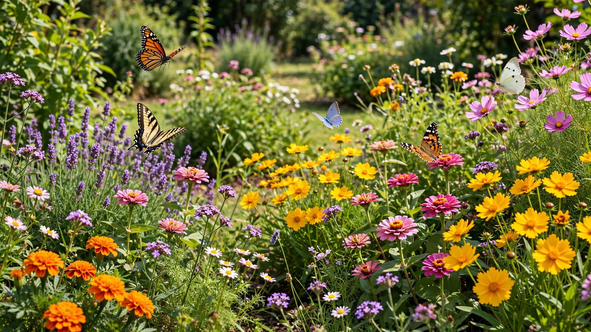 Butterflies and Blooms Weekend — Illustration by Jake Team LLC